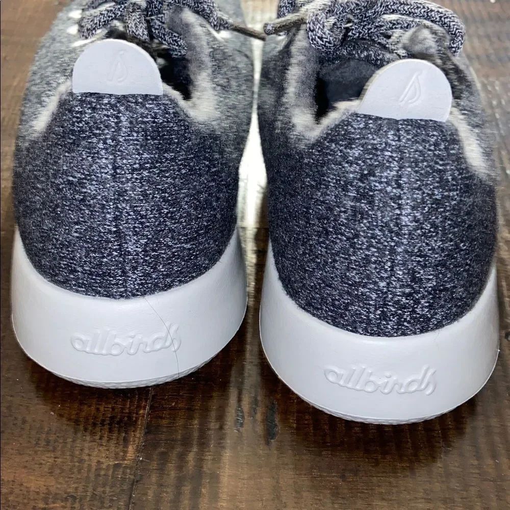 Allbirds women’s Charcoal Wool Sneakers size 7